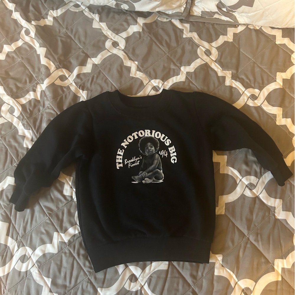 The Notorious Big…Toddler boy sweatshirt size 2T